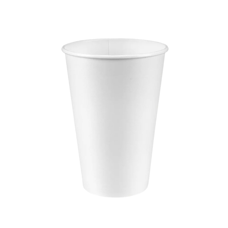 16oz Paper White Cup, for Hot Beverage