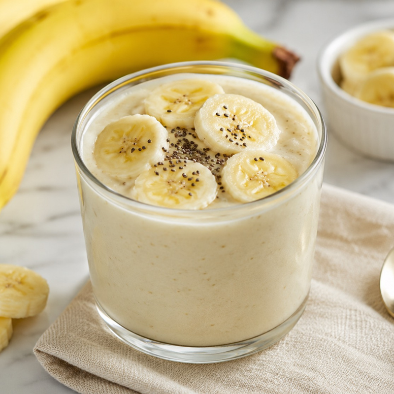 banana in plate