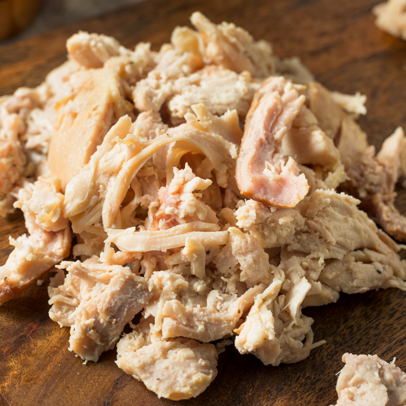 CHICKEN Pulled, Cooked