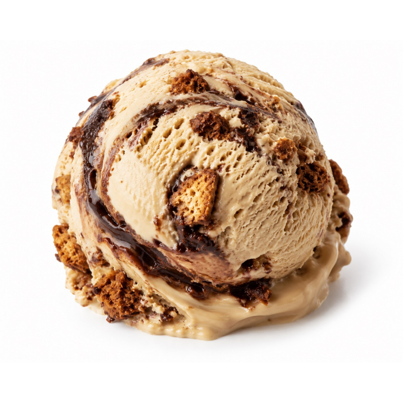 Cappuccino Fudge Biscotti Gelato