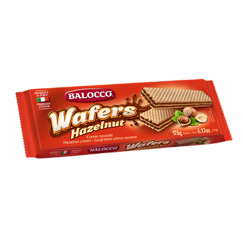 Hazelnut Wafers 175g, Balocco