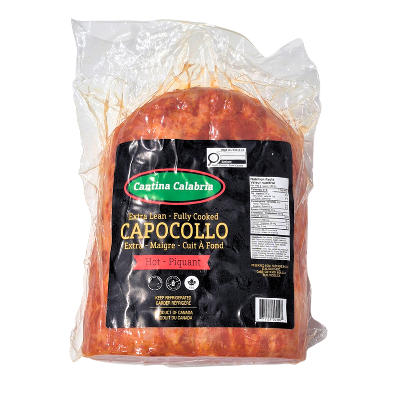 Hot Flat Capocollo, Cantina Calabria Front