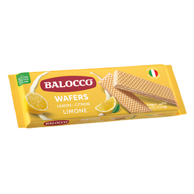 Lemon Wafers 175g, Balocco