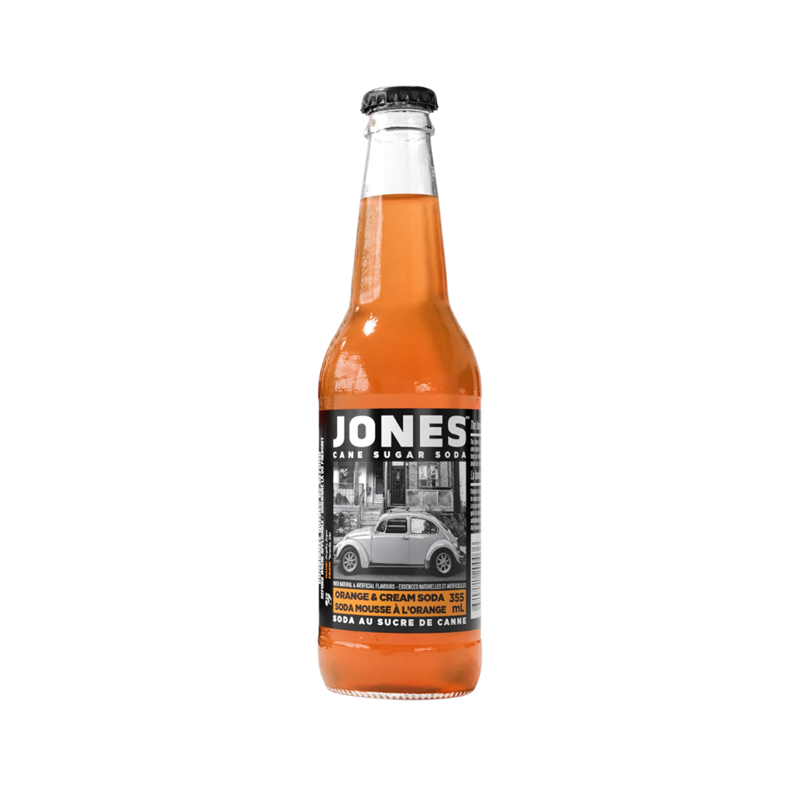 Orange Cream Soda, Jones