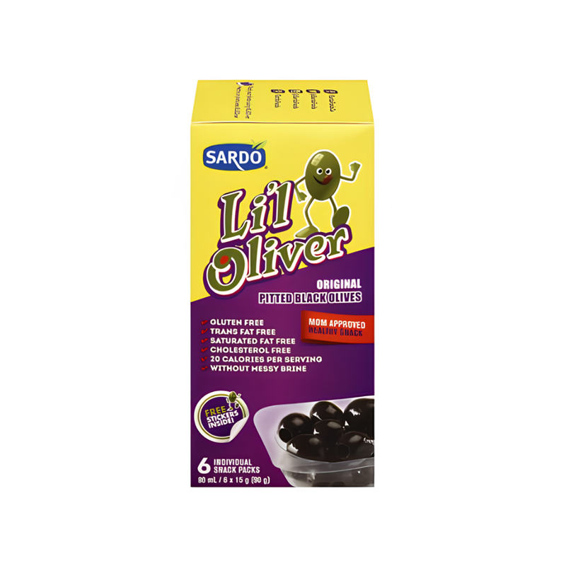 Pitted Ripe Black Olives, Sardo
