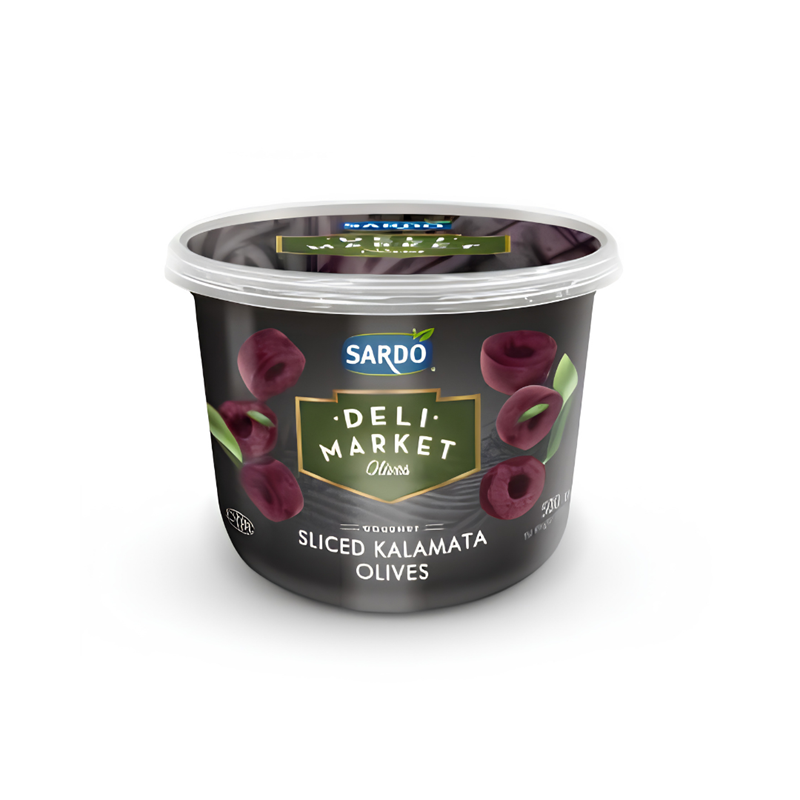 Sliced Kalamata Olives (bulk), Sardo