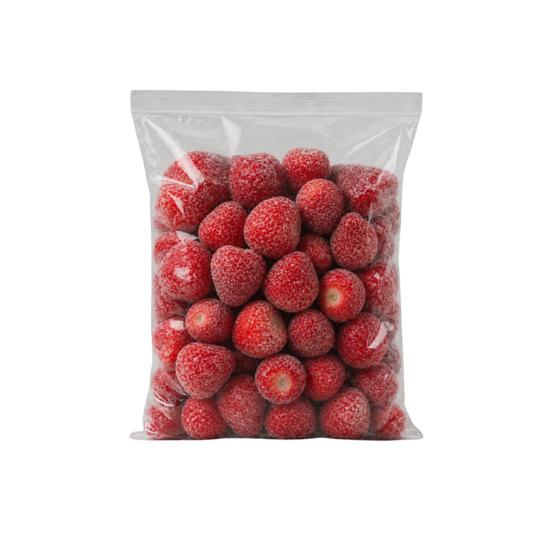 strawberries in bag