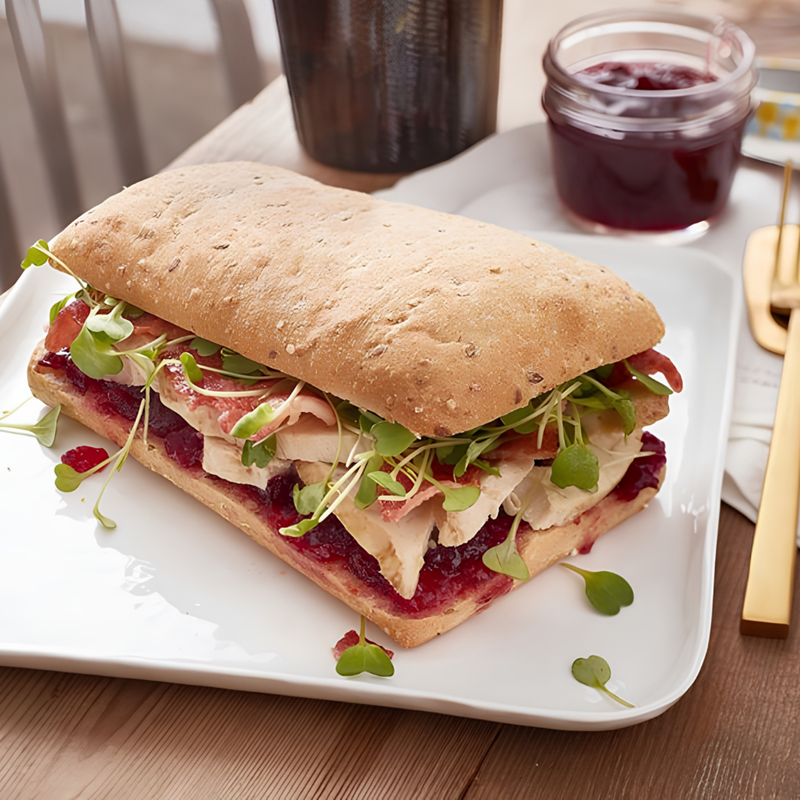 multigrain ciabatta in pale