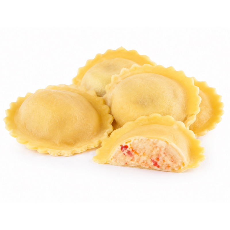 ravioli in plate