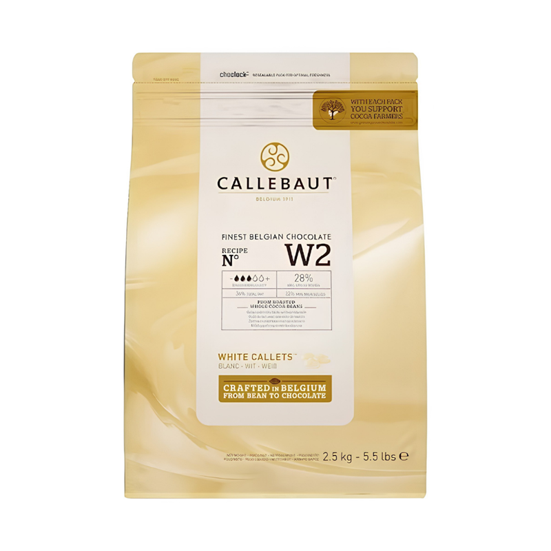 White Chocolate, Drops 28%, Callebaut